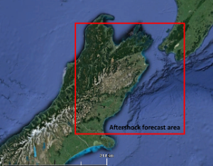 aftershock-probability-map