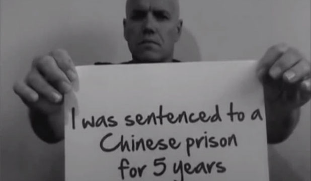 200313. Photo screengrab Youtube. Danny Cancian, Wellington businessman locked up for four years in a Chinese jail.